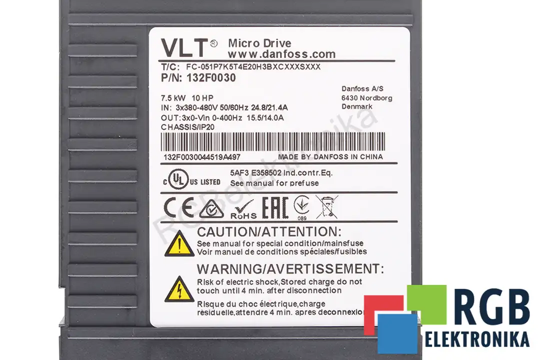 FC-051P7K5T4E20H3BXCXXXSXXX DANFOSS