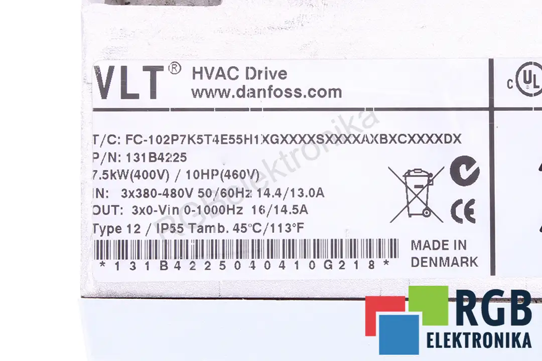 FC-102P7K5T4E55H1XGXXXXSXXXXAXBXCXXXXDX DANFOSS