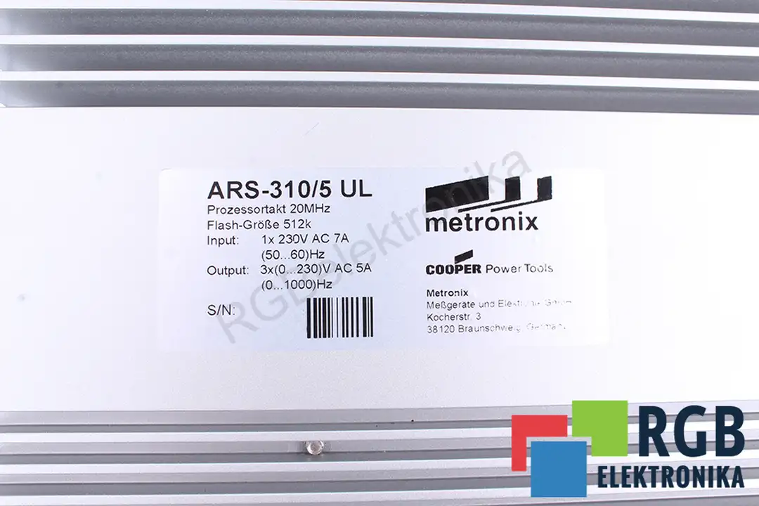 ars-310-5 METRONIX oprava