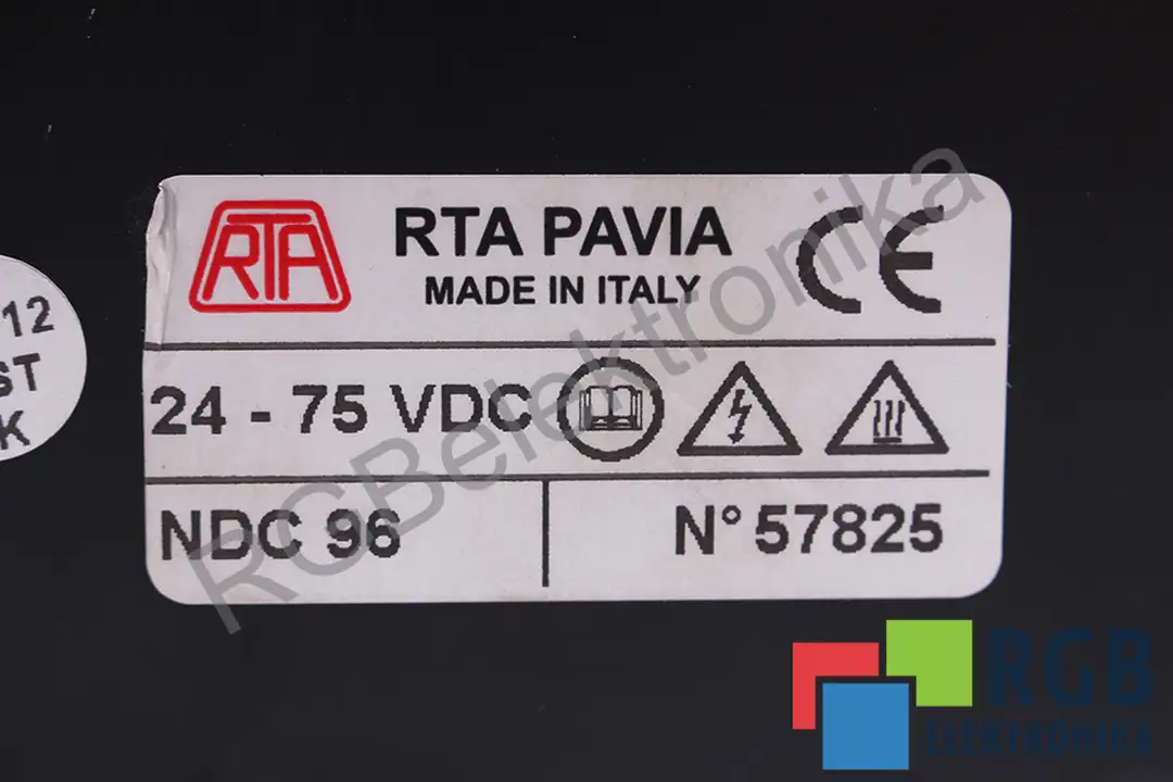 NDC96 RTA PAVIA