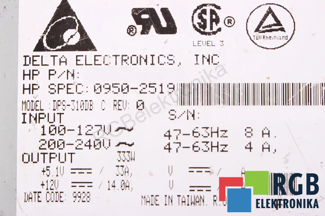 DPS310DB DELTA