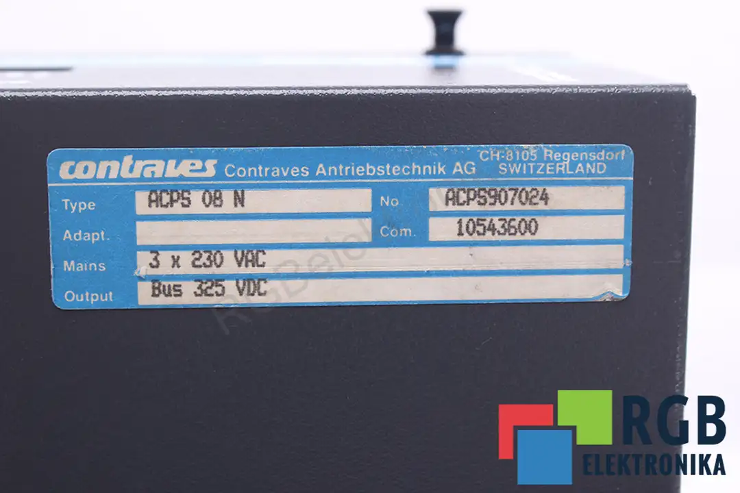 ACPS08N CONTRAVES