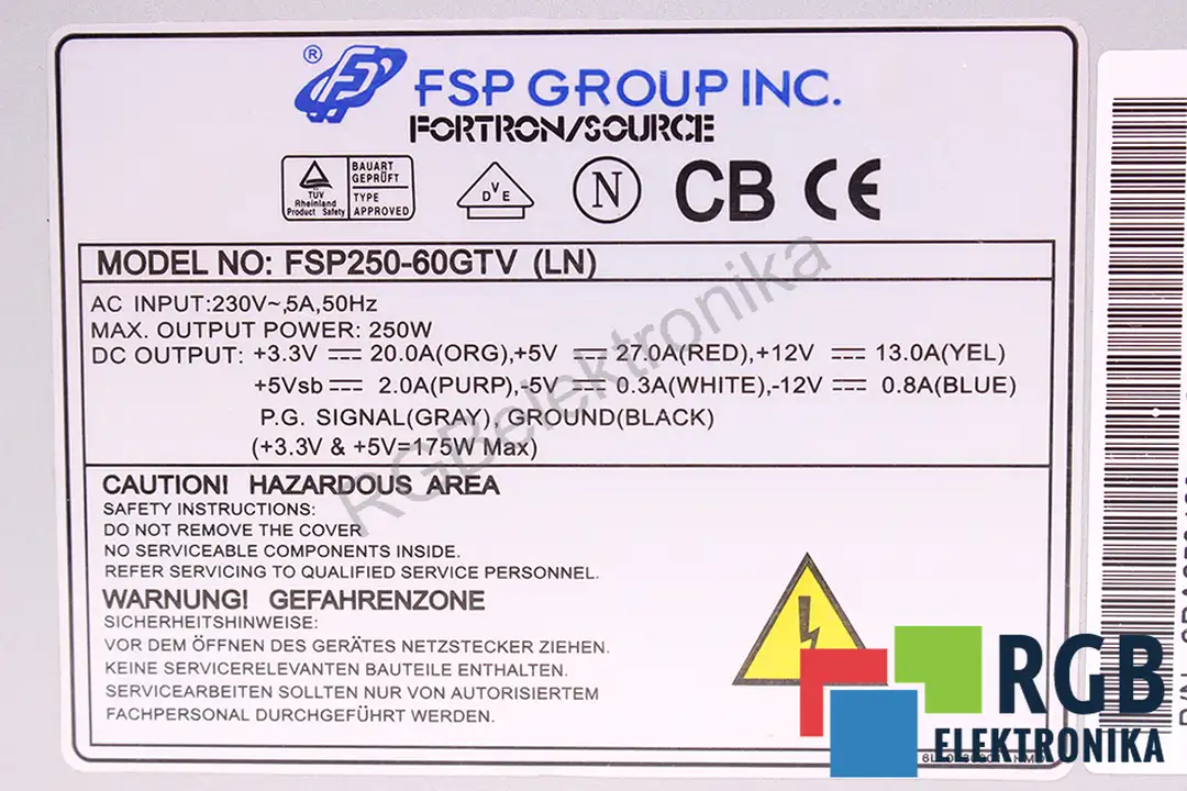 fsp250-60gtv FSP oprava