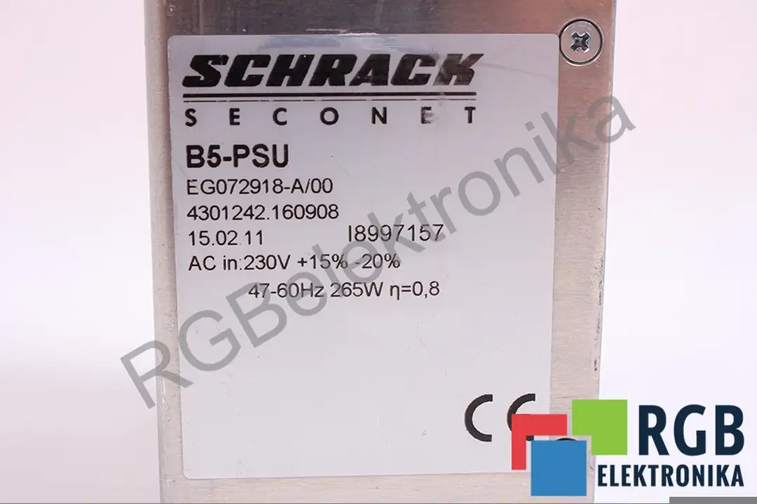 B5-PSU SCHRACK