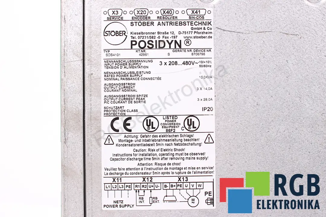 SDS4101 POSIDYN STOBER