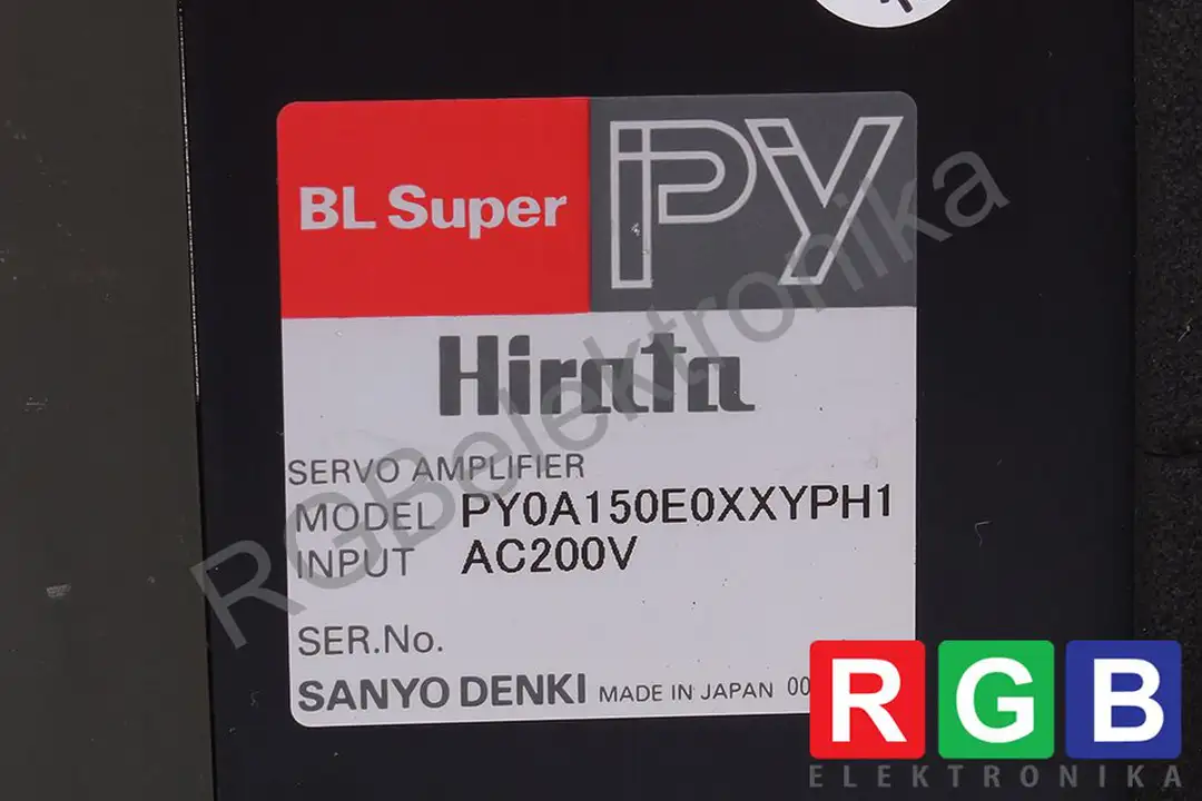 py0a150e0xxyph1 SANYO DENKI oprava