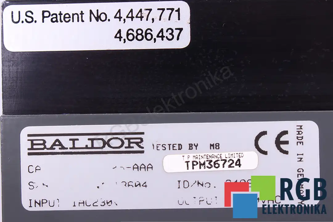 DBSC105-AAA BALDOR