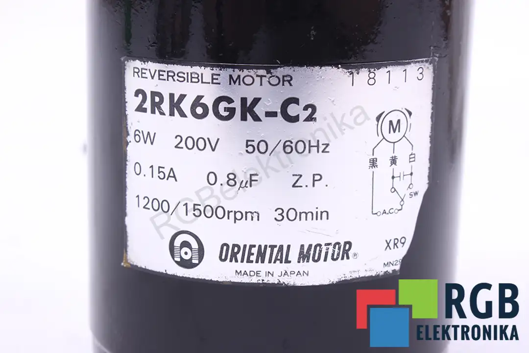 2RK6GK-C2 ORIENTAL MOTOR