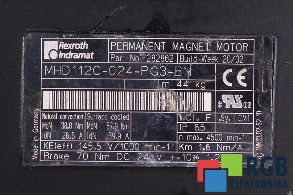 MHD112C-024-PG3-BN REXROTH