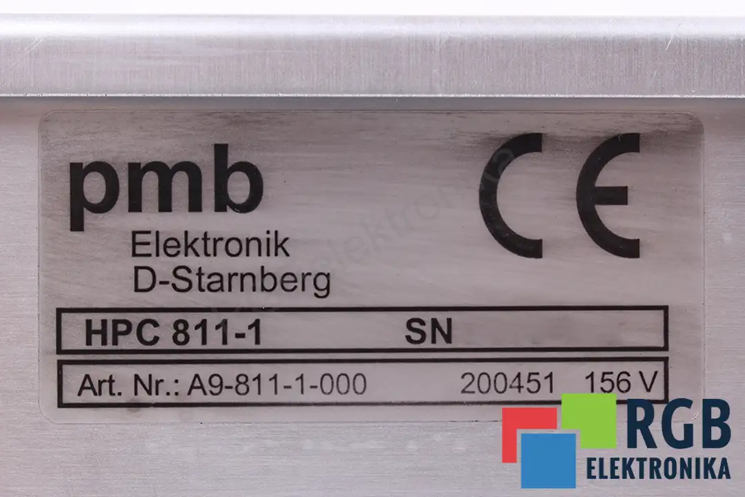 hpc811-1 PMB ELEKTRONIK oprava