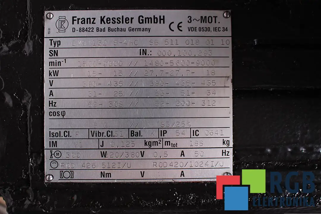 DMQ132S-4HC FRANZ KESSLER