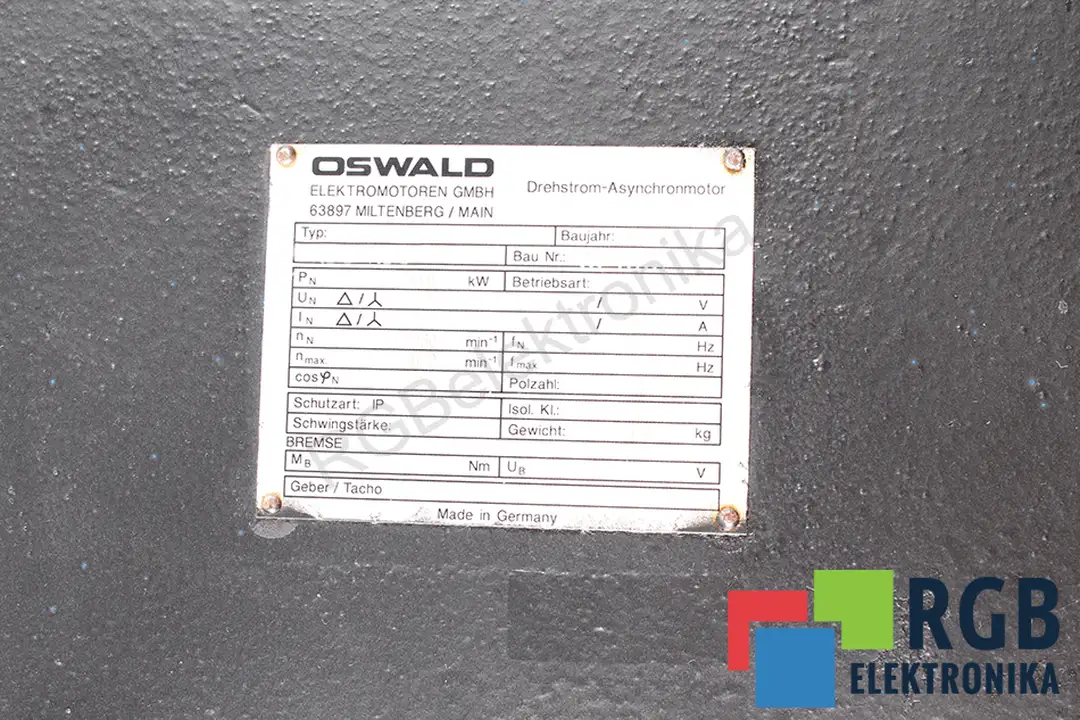 QD18.2FR OSWALD ELEKTROMOTOREN