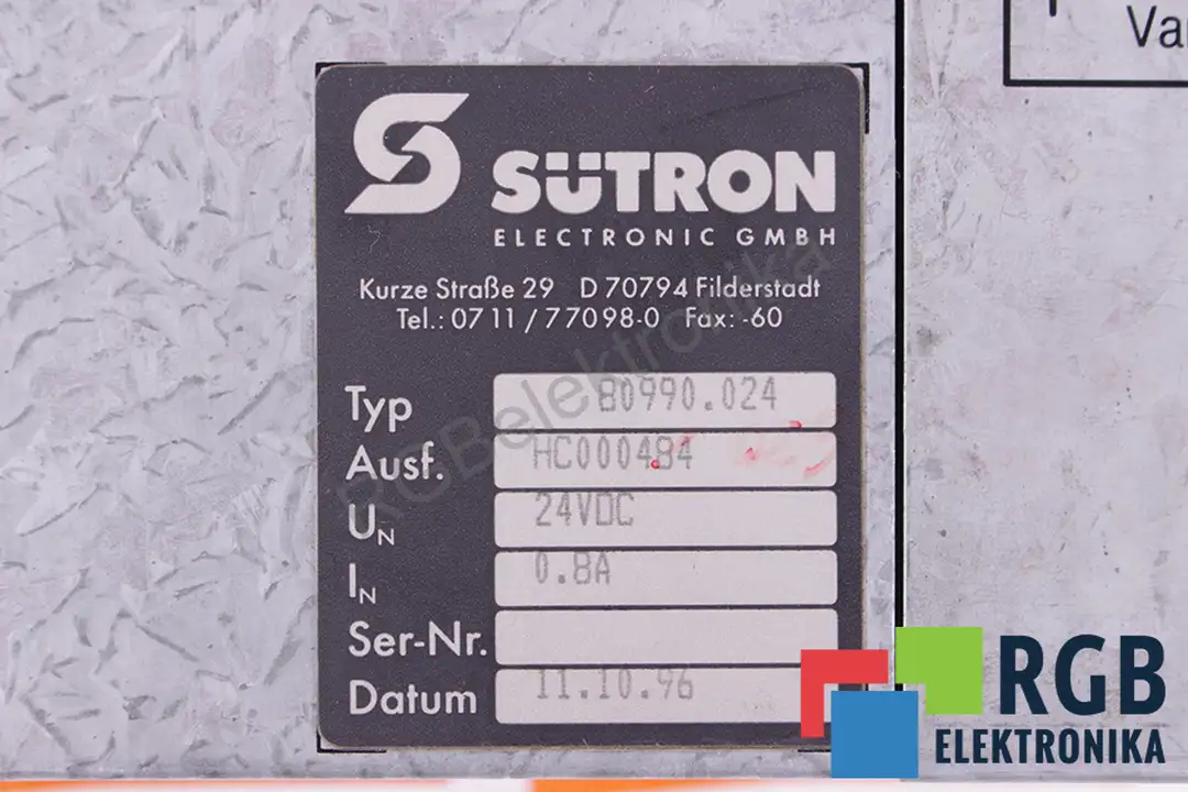 80990.024 SUTRON