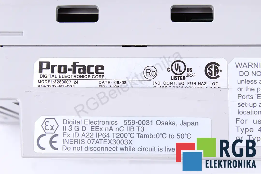 AGP3302-B1-D24 PRO FACE
