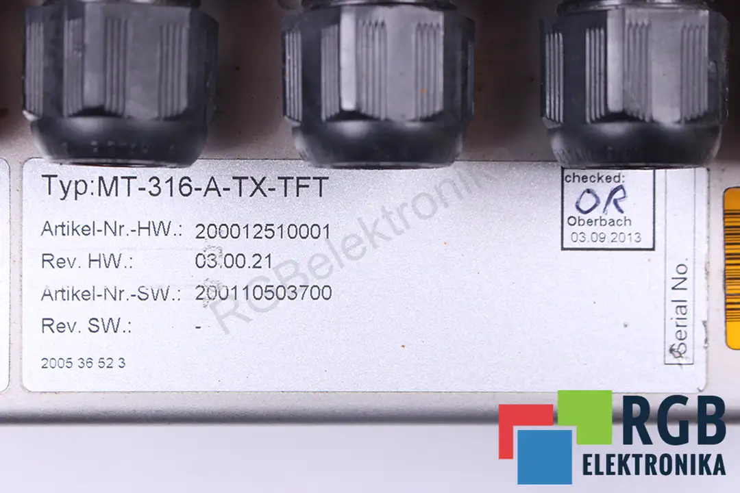 MT-316-A-TX-TFT STAHL