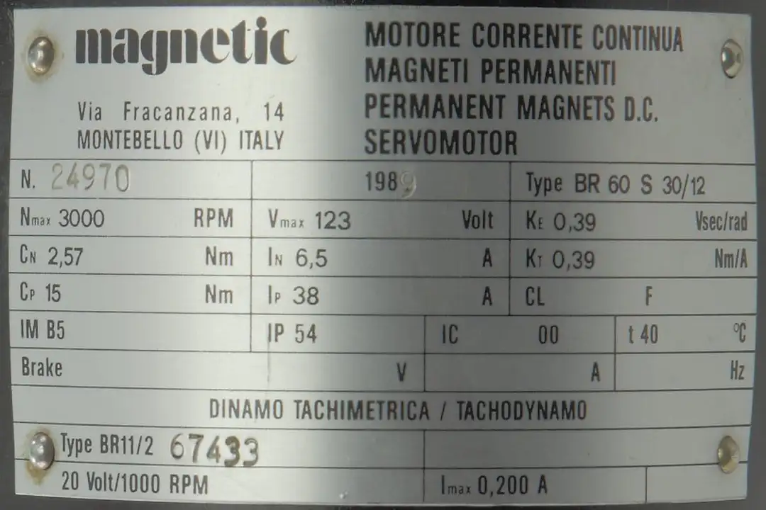 br-60-s-30-12 MAGNETIC oprava