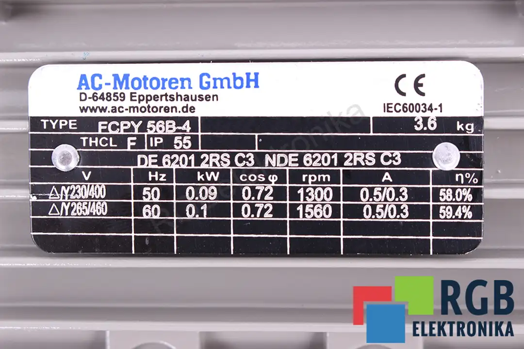 FCPY56B-4 AC-MOTOREN