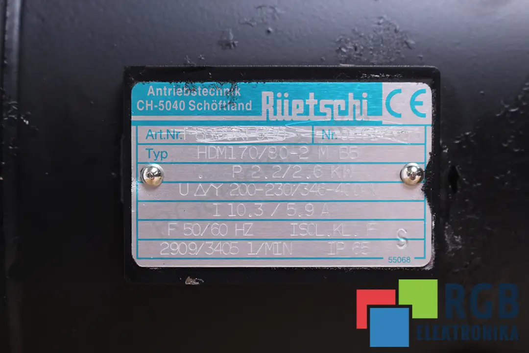 HDM170/80-2MB5 RIIETSCHI