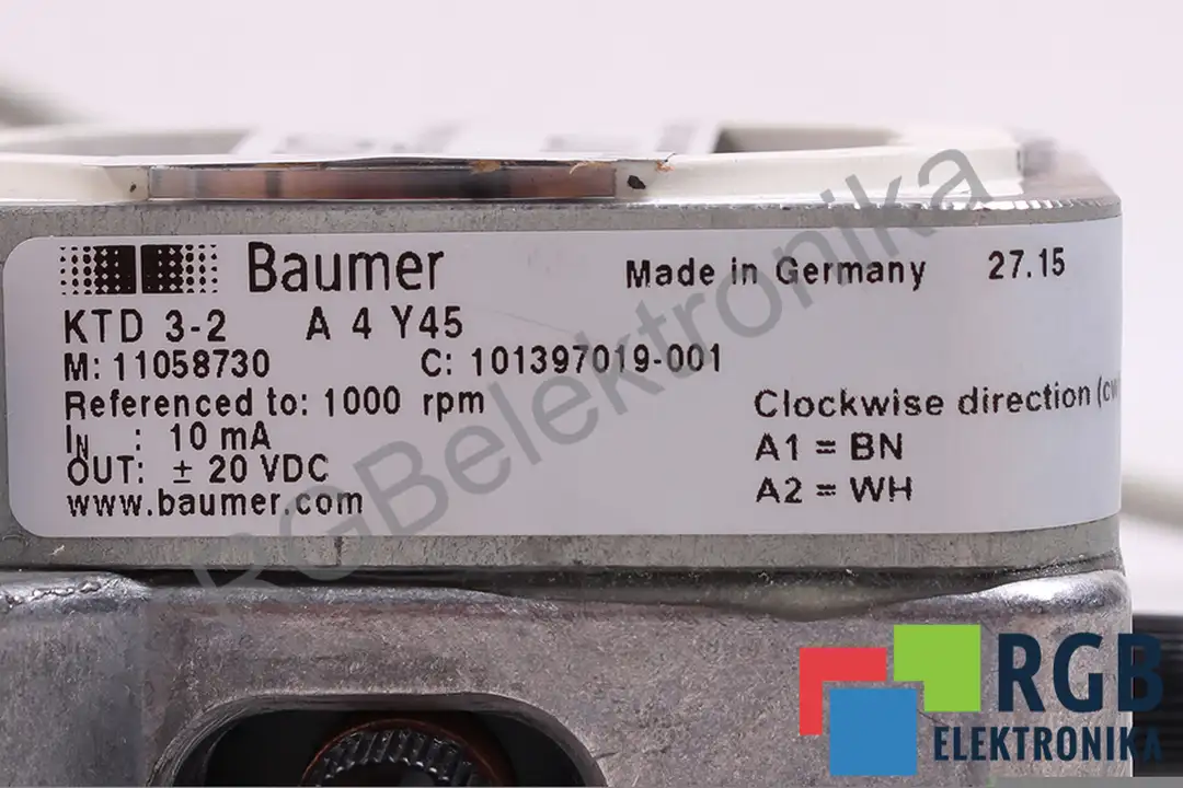 KTD3-2A4Y45 BAUMER