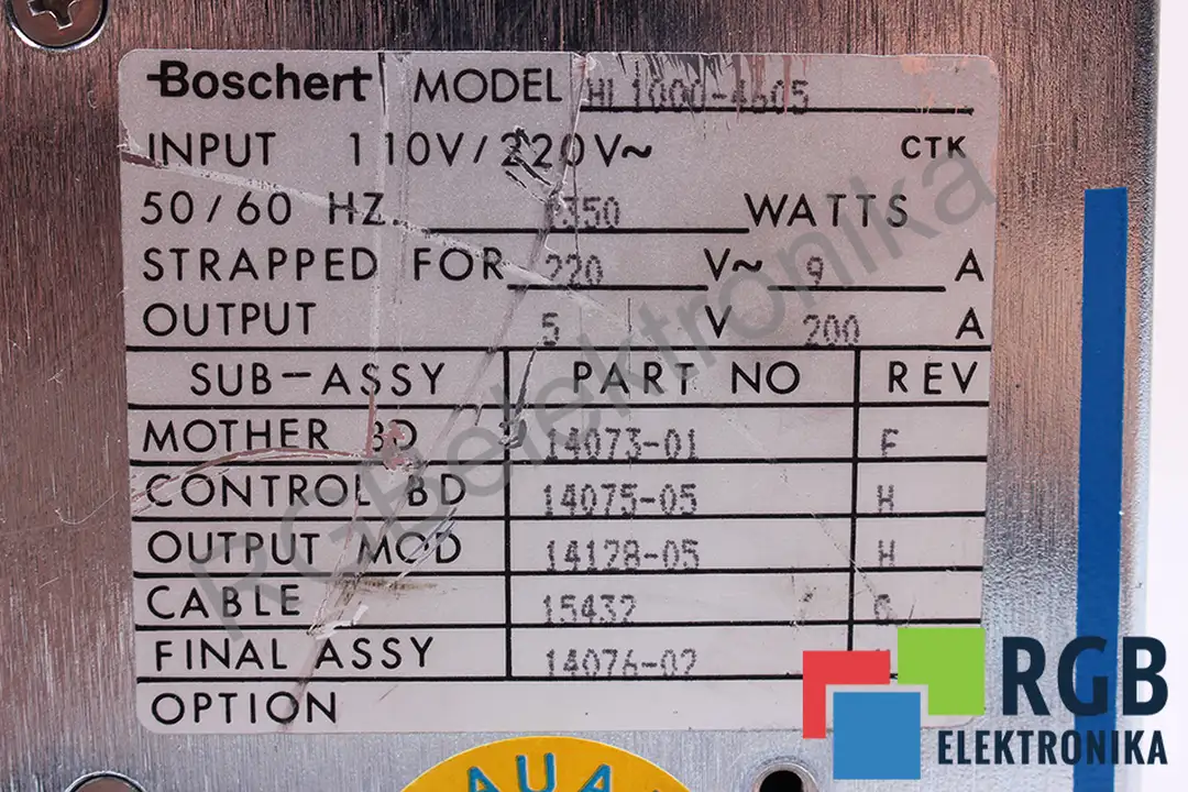 HL1000-3605/4605 COMPUTER PRODUCTS