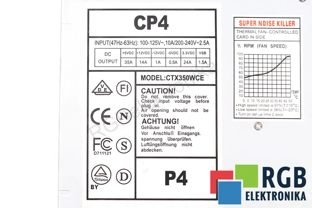 CTX350WCE MEGA POWER