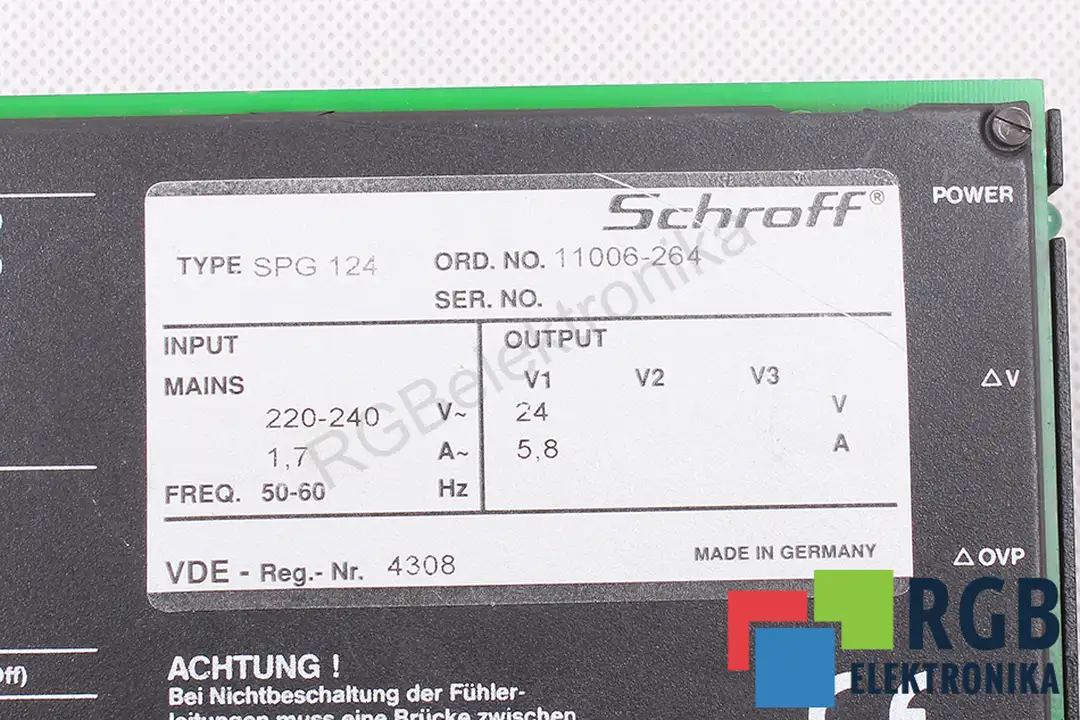 SPG 124 SCHROFF