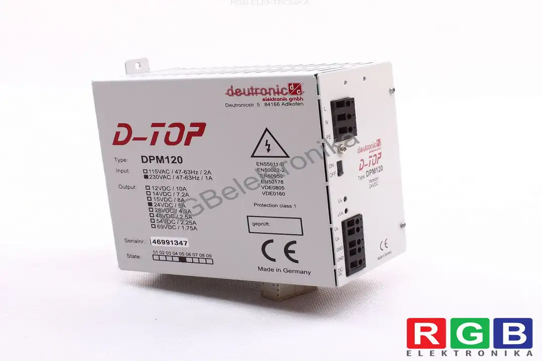 servis dpm120 DEUTRONIC