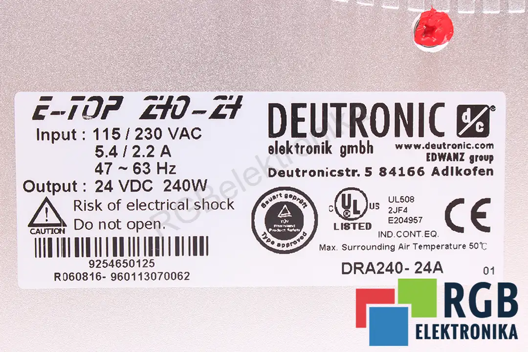 E-TOP 240-24 DEUTRONIC