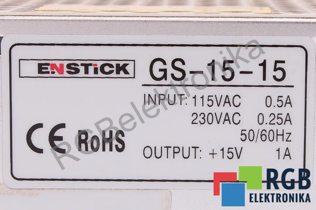 ENSTICK GS-15-15 GS-15-15 ENSTICK
