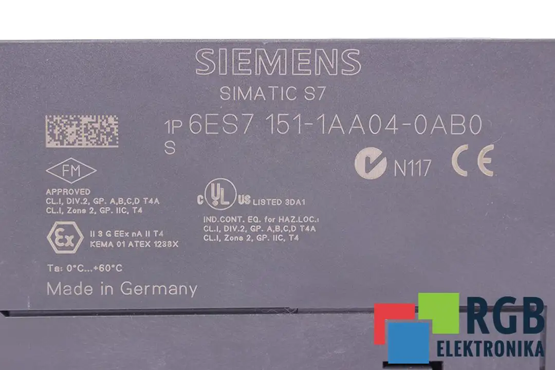 6ES7151-1AA04-0AB0 SIEMENS