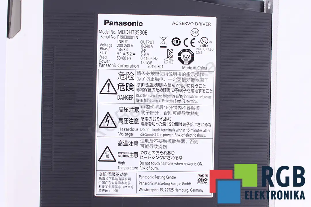 MDDHT3530E PANASONIC