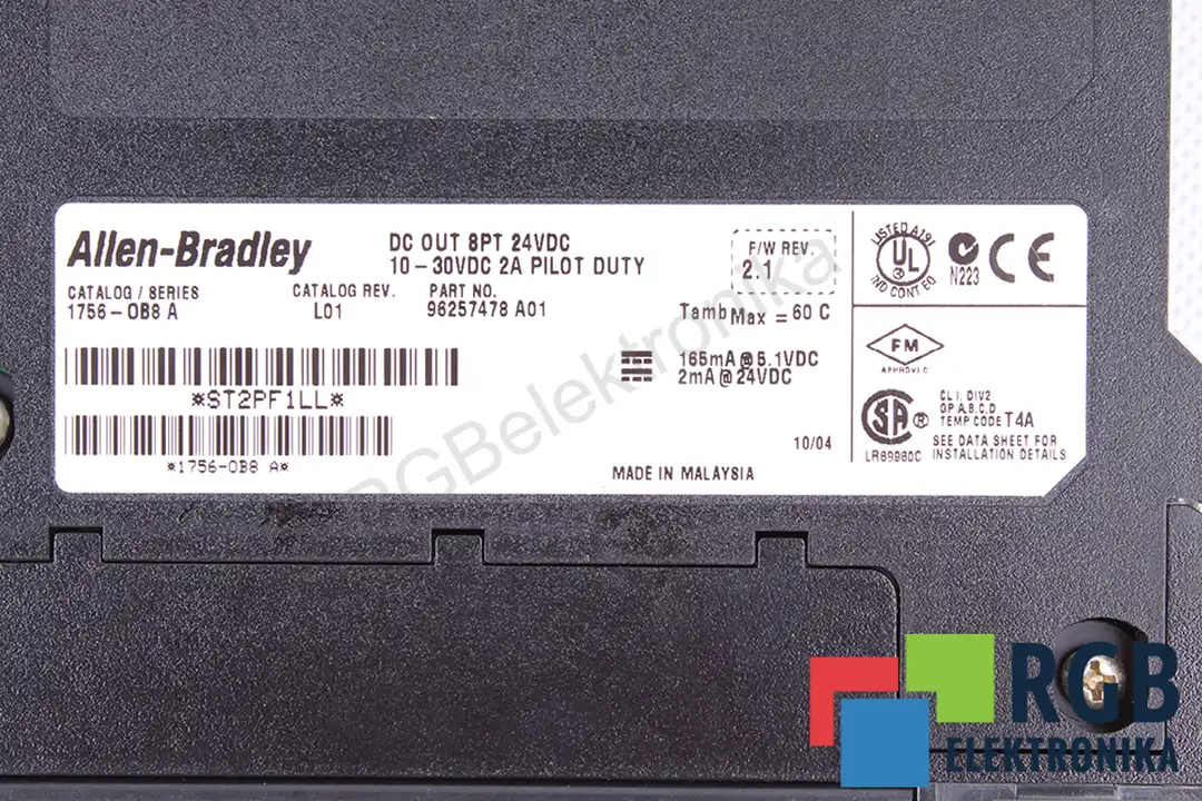 1756-ob8a ALLEN BRADLEY oprava