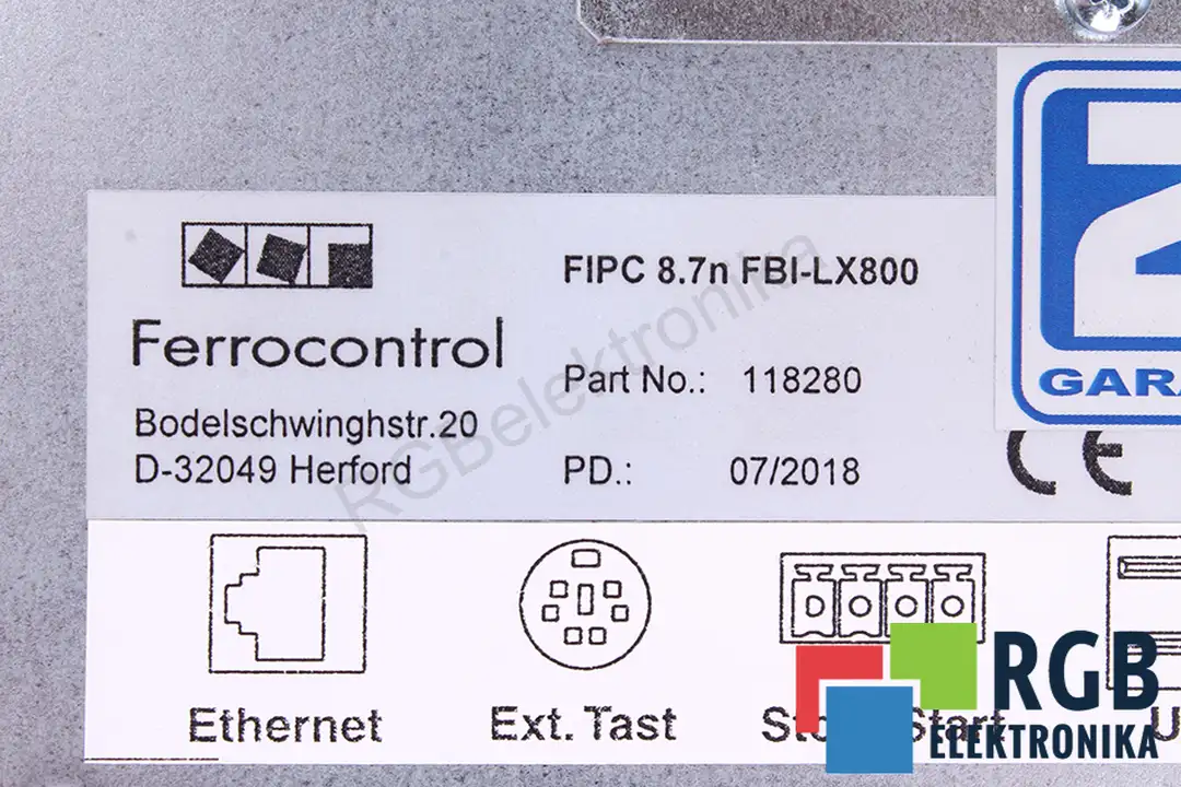 fipc8.7n FERROCONTROL oprava