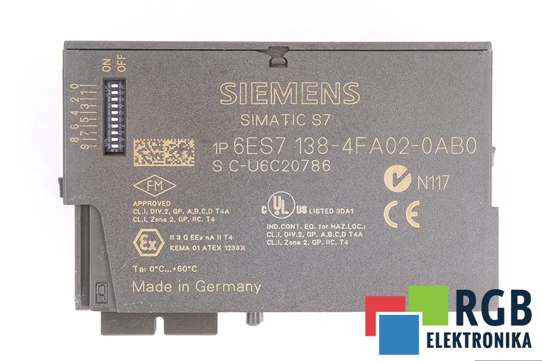 6ES7138-4FA02-0AB0 SIEMENS