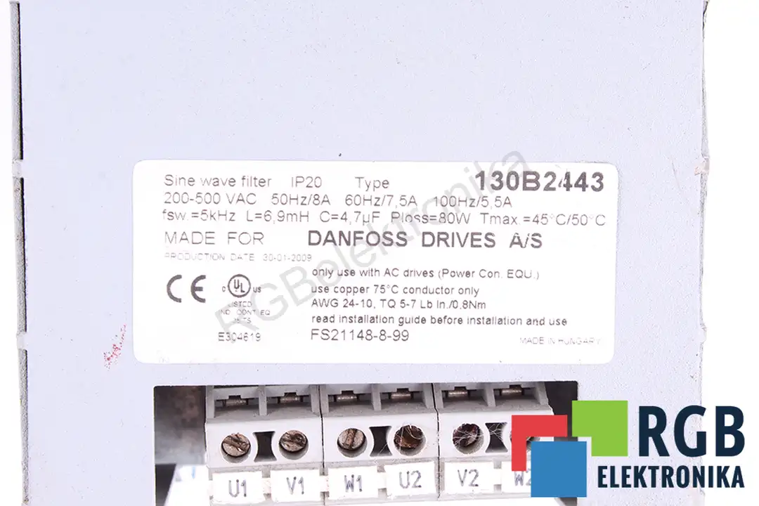 servis 130b2443 DANFOSS