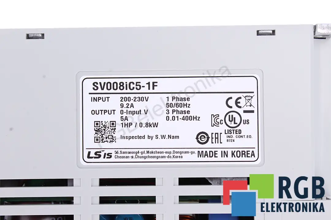 servis sv008ic5-1f_45497 LS INDUSTRIAL SYSTEMS