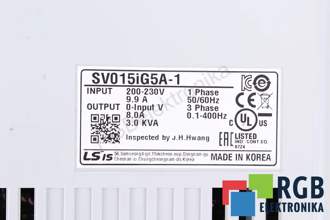 sv015ig5a-1 LS INDUSTRIAL SYSTEMS oprava