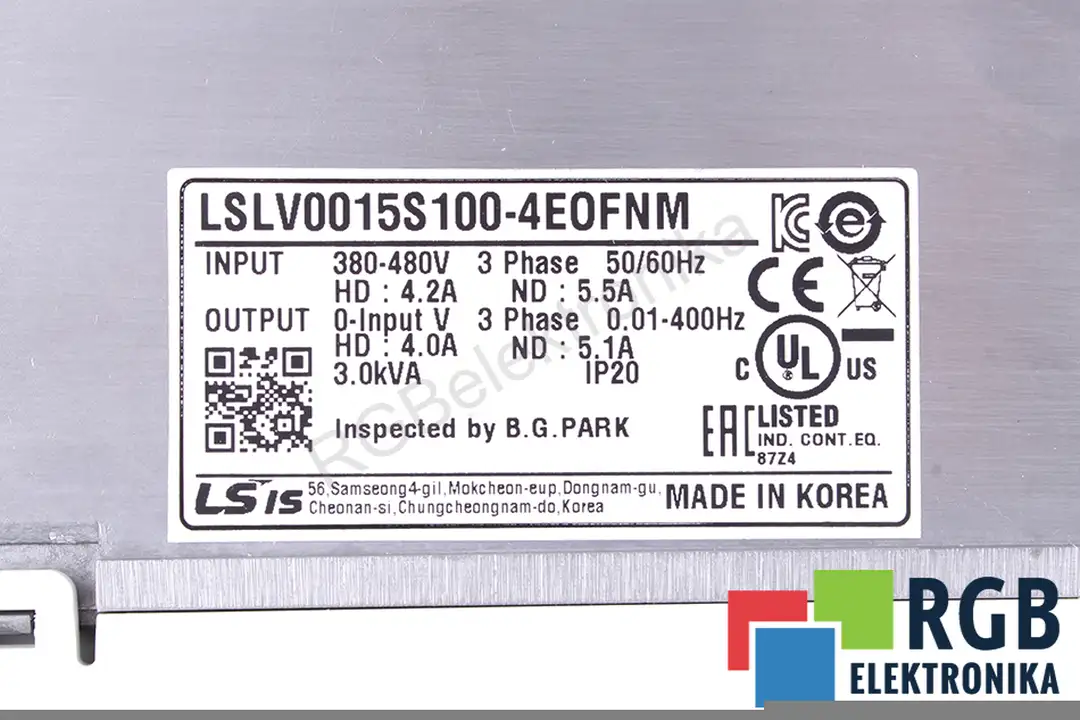 lslv0015-s100-4eofnm LS INDUSTRIAL SYSTEMS oprava