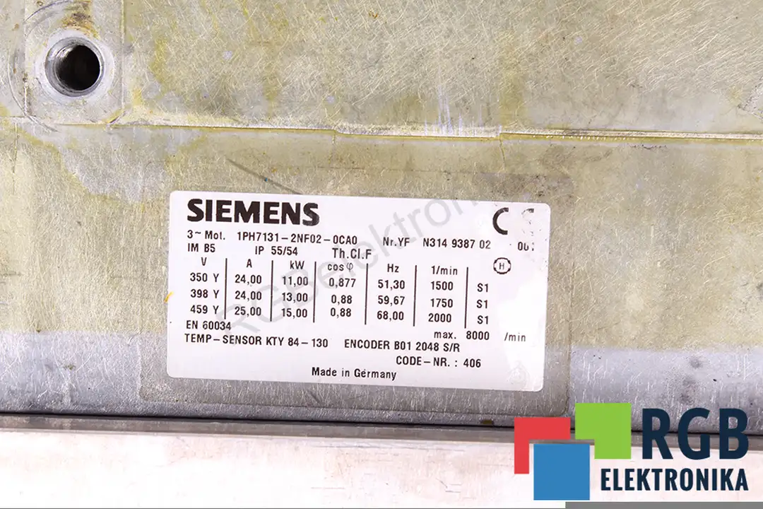 1ph7131-2nf02-0ca0 SIEMENS oprava