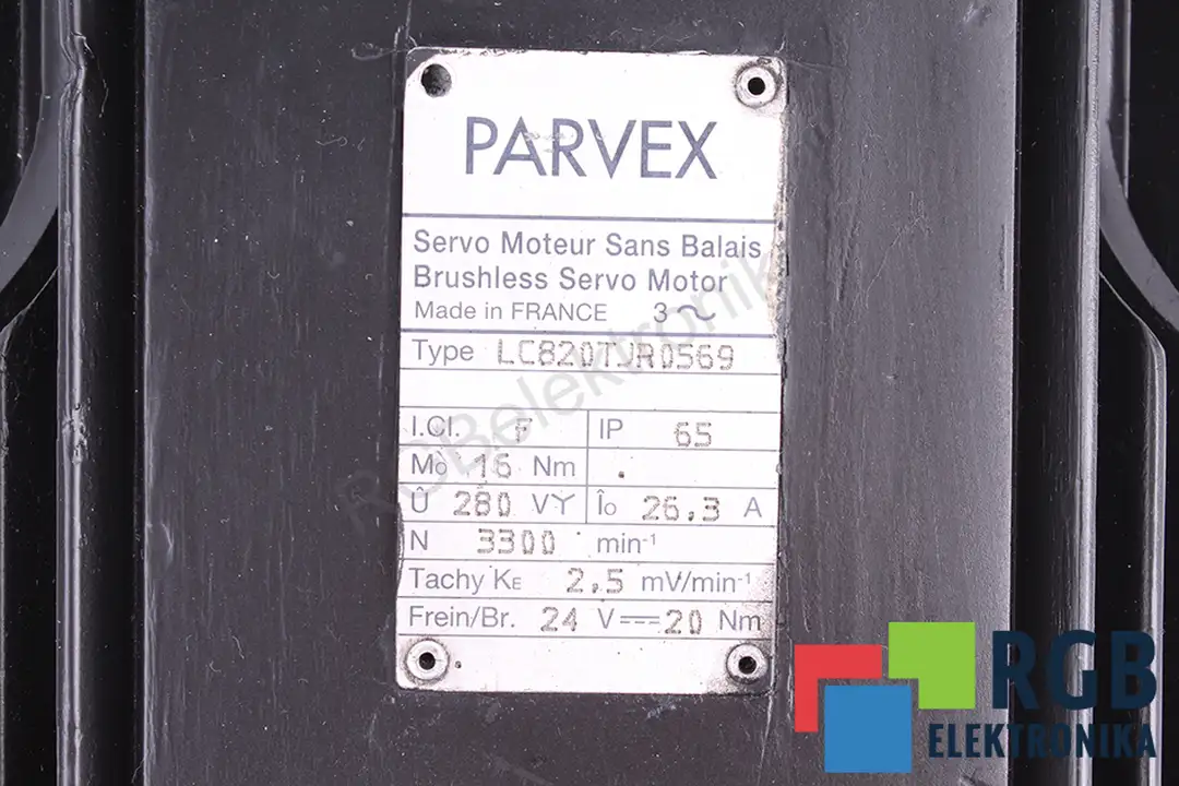 lc820tjr0569 PARVEX oprava