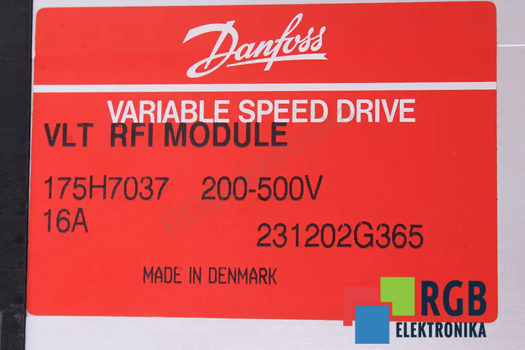 175h2905 DANFOSS oprava