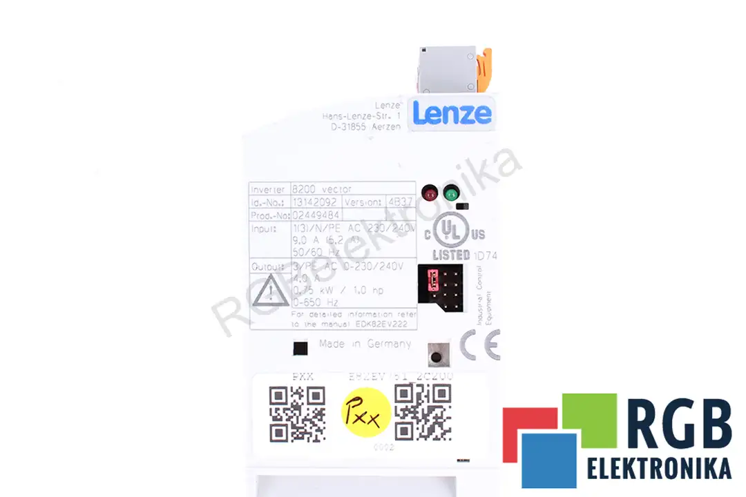 e82ev751_2c200 LENZE oprava