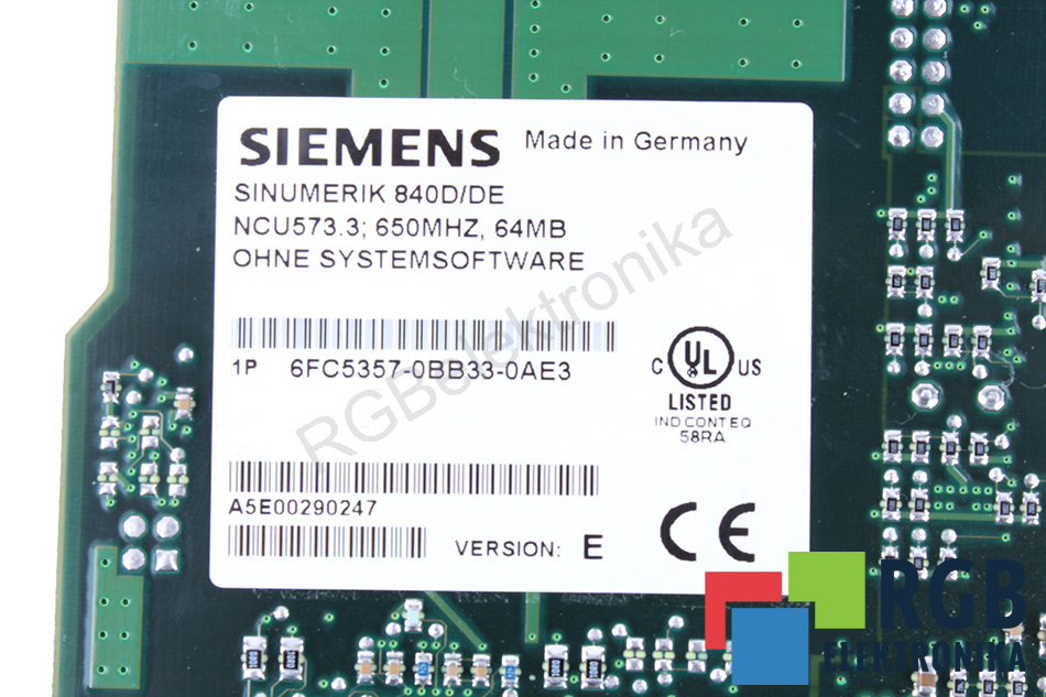 6FC5357-0BB33-0AE3 SIEMENS