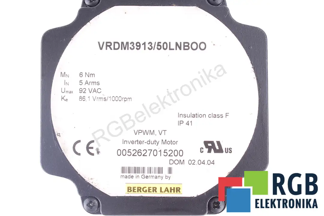 vrdm3913-50lnboo BERGER LAHR oprava