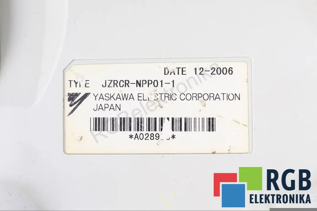 jzrcr-npp01-1 YASKAWA oprava