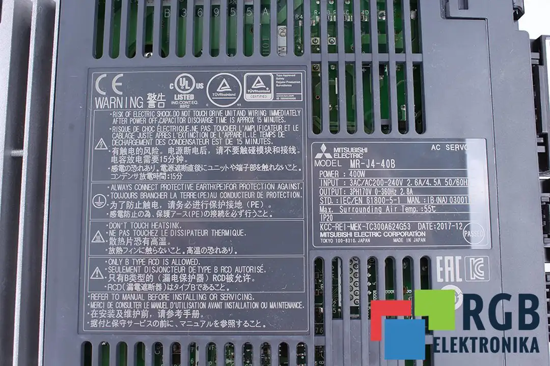 MR-J4-40B MITSUBISHI ELECTRIC