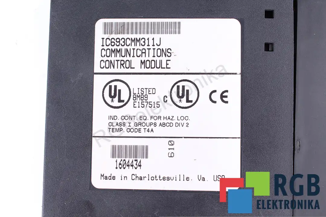 IC693CMM311J FANUC