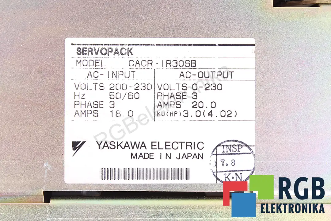 CACR-IR30SB YASKAWA