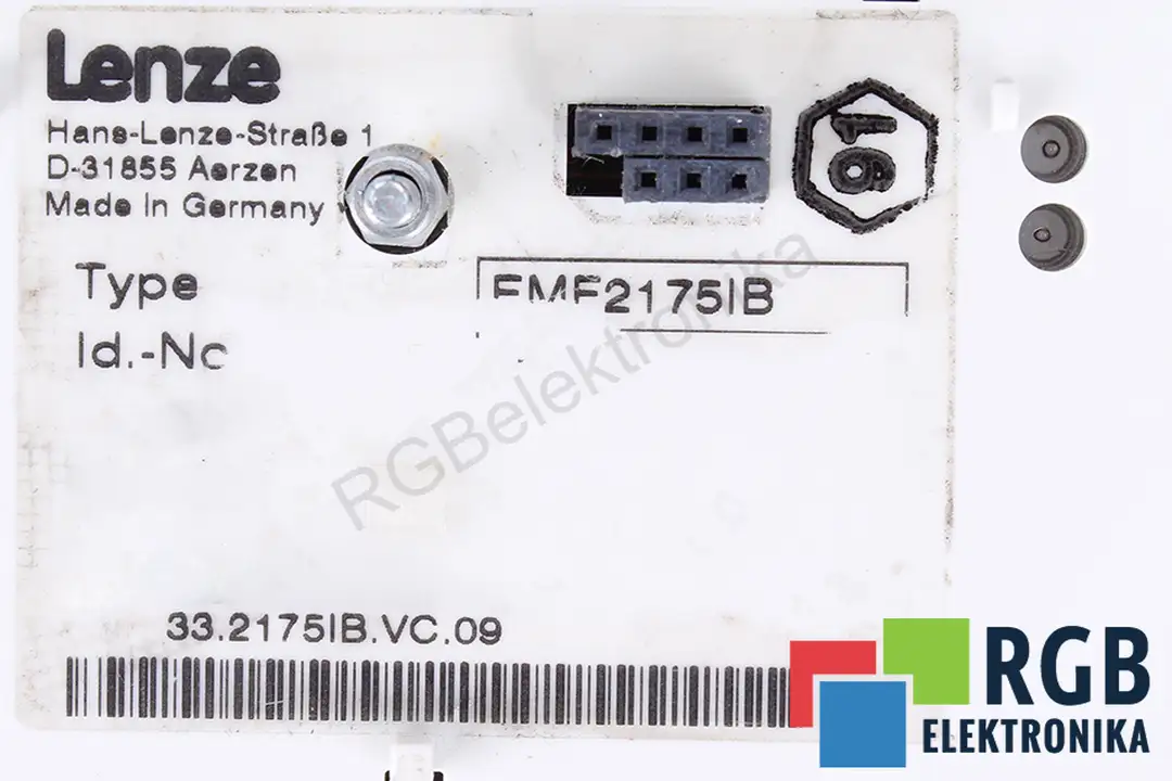 emf2175ib LENZE oprava