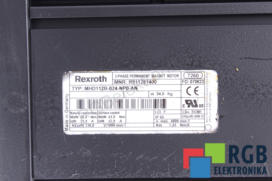 MHD112B-024-NP0-AN REXROTH